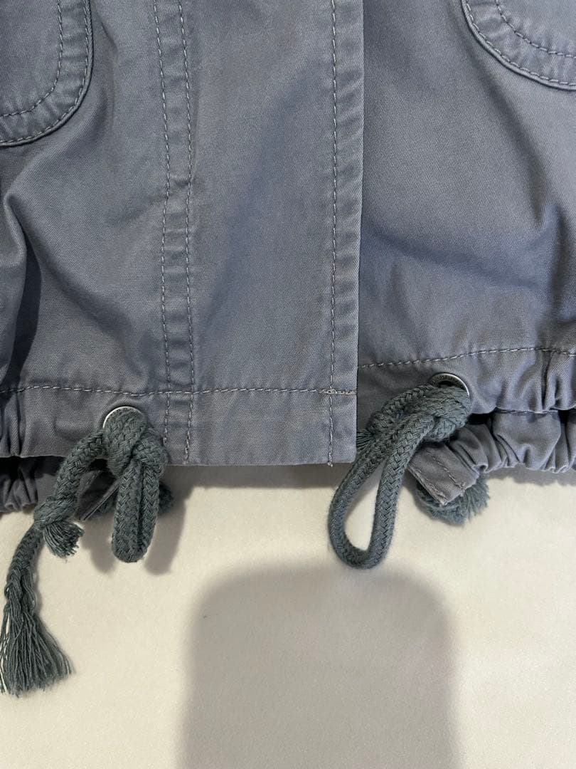 ジェン　BURBERRY BLUE LABELグレー モッズコート