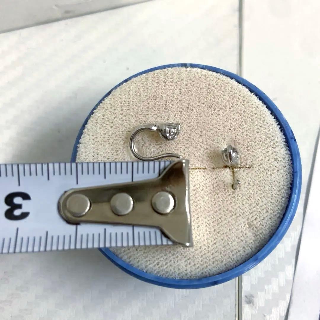 美品⭐️TAKE-UP テイクアップ　プラチナ　ダイアモンド　ピアス