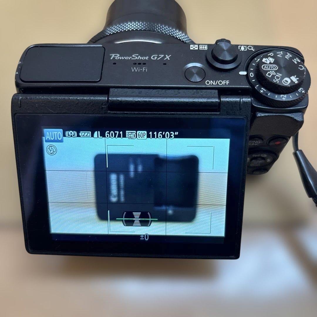 Canon PowerShot G7 X 本体と付属品