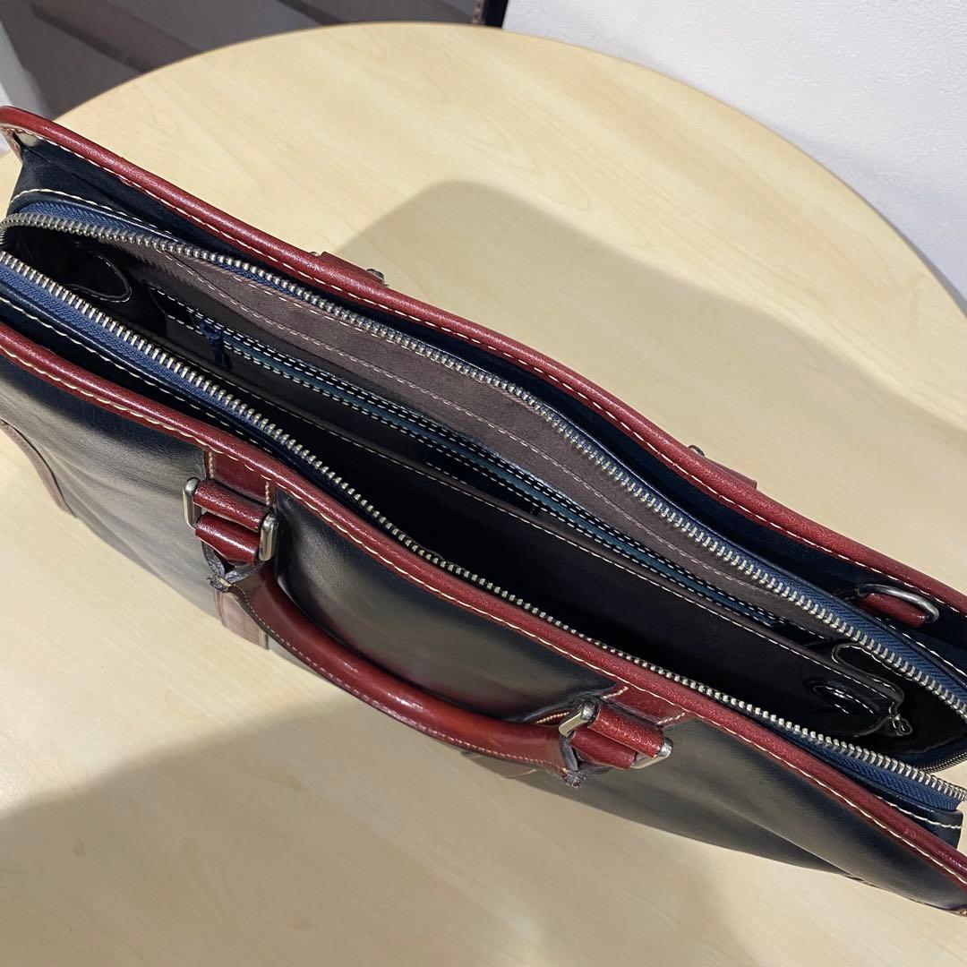 デュモンクス DEUX MONCX 本革 ビジネスバッグ 日本製 レザー