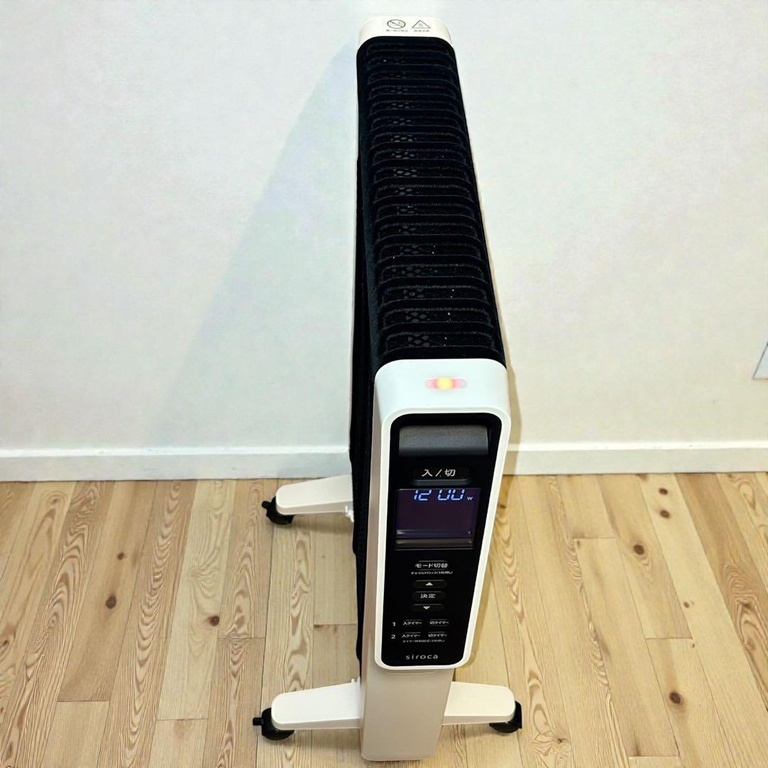 ほぼ未使用級❣️極美品✨siroca SN-M451 パネルヒーター 2025年製