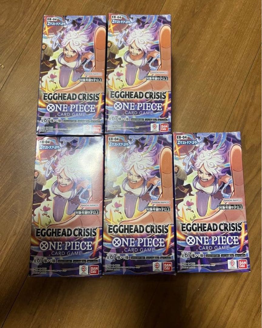ONE PIECE EGGHEAD CRISIS テープカット　5BOX