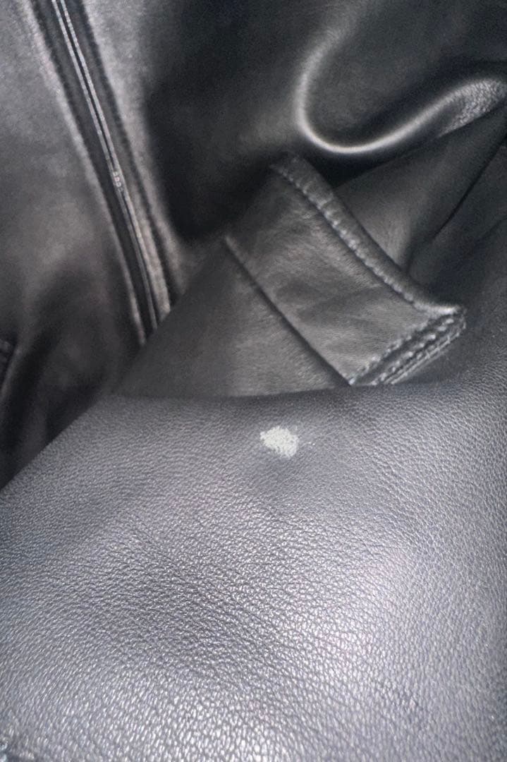 アダムエロペ　シープレザージャケット　メンズ