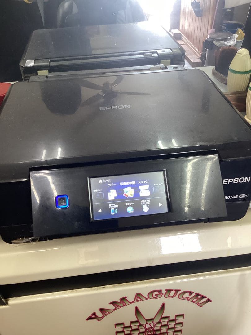EPSONプリンターEP-807AB(説明書を見てください、エラー表示)