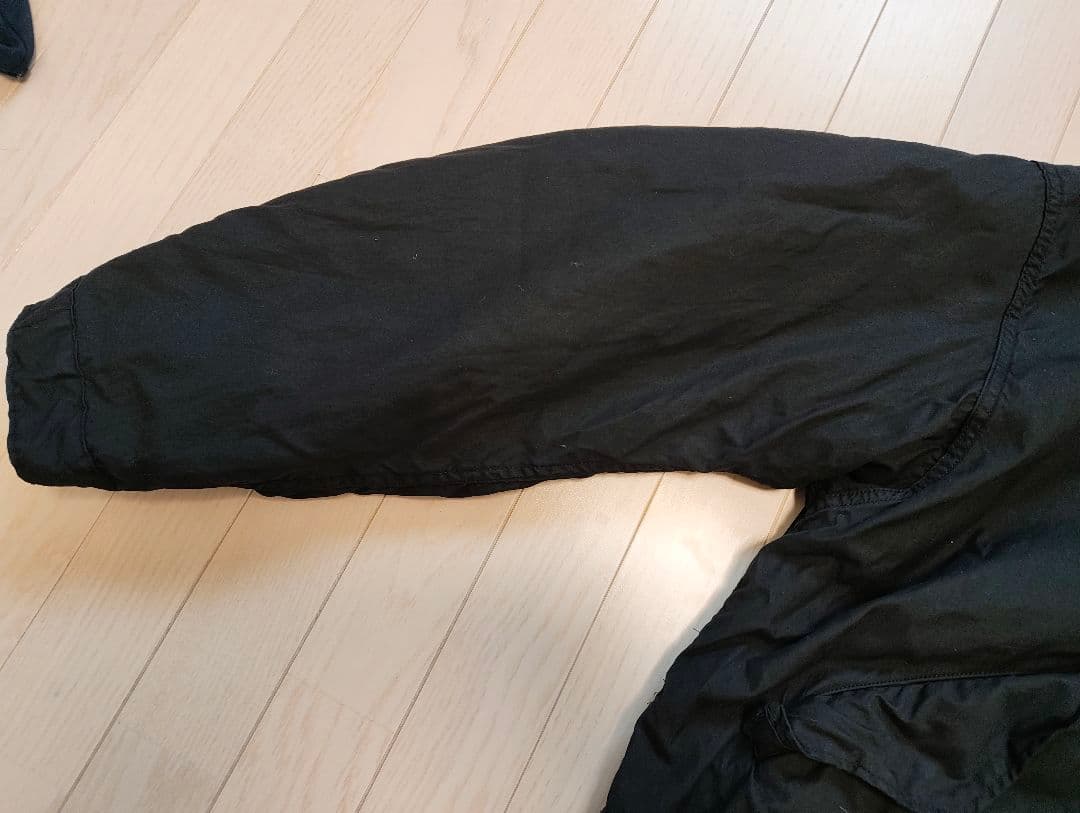 ジャケット・アウター anytee M-65 FISHTAIL PARKA SUPER BLACK