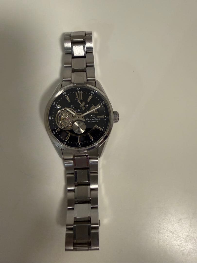 腕時計 ORIENTSTAR セミスケルトン 自動巻(手巻付)