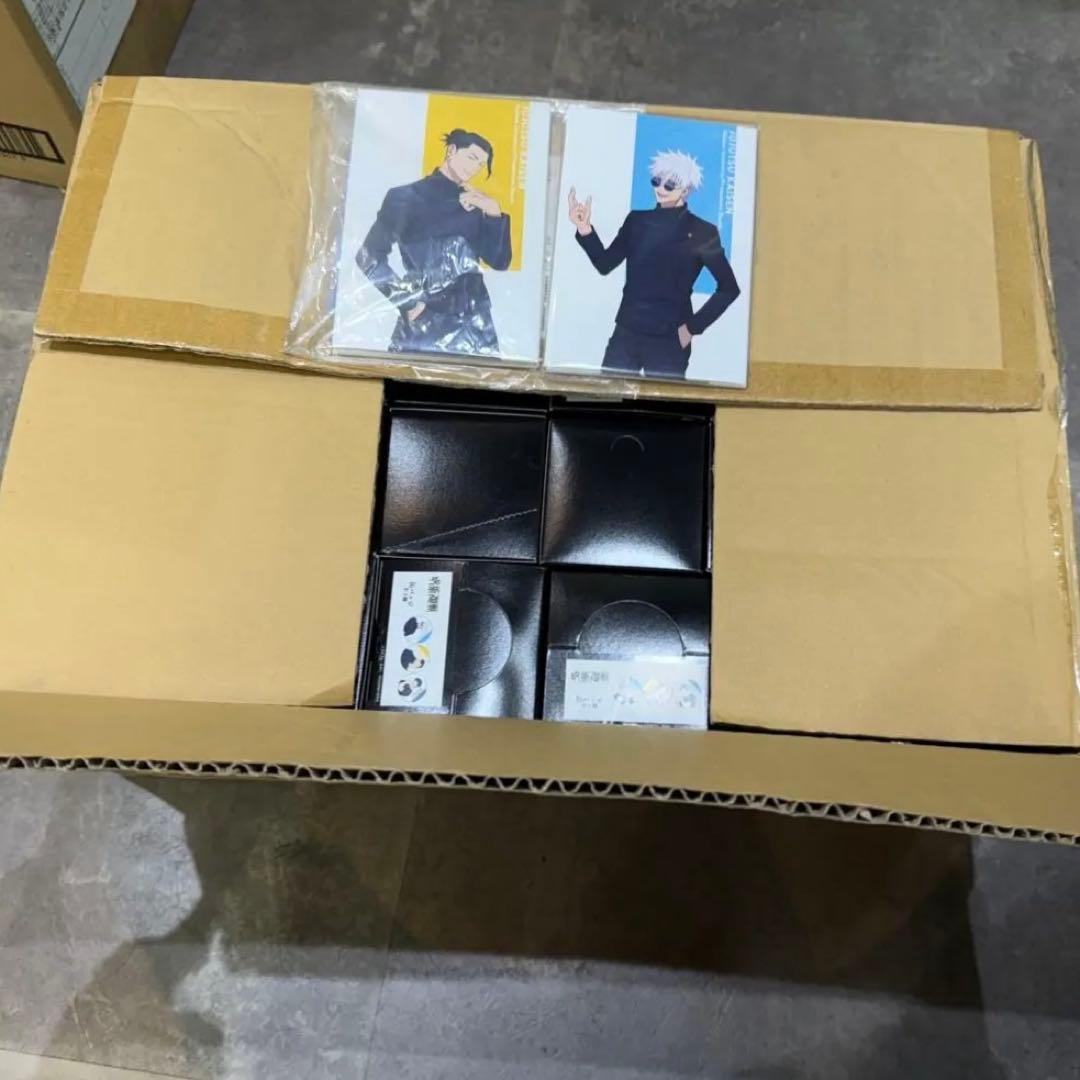 呪術廻戦缶バッジ懐玉.玉折 描き下ろしイラスト全3種セッド47box