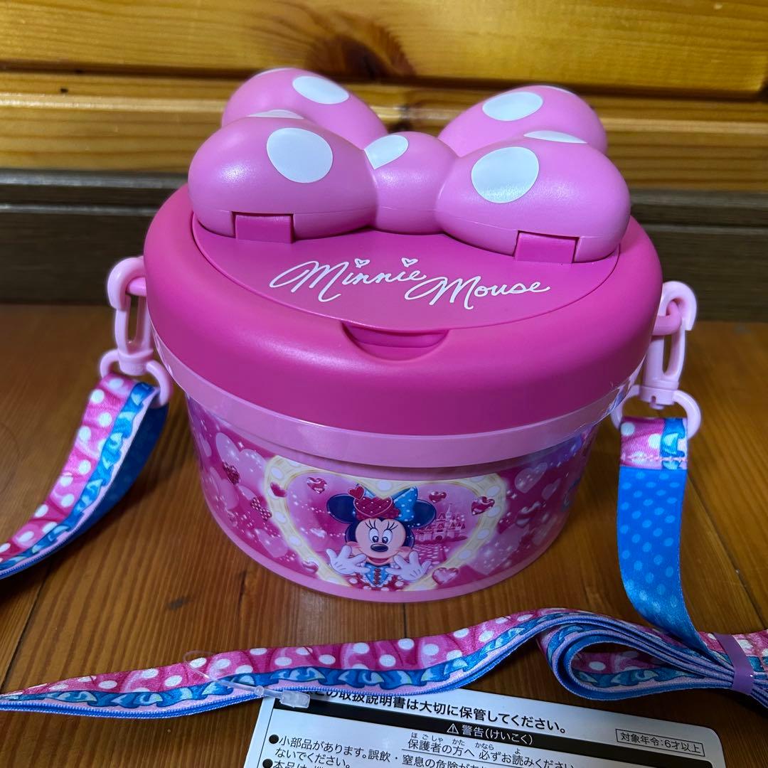 ディズニー　ミニー　パルパルーザ　ポップコーンバケット　ファンキャップ