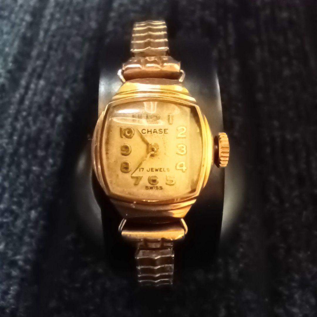 s*u様 K18 本体ケース全て18金 金無垢 ゴールド 17 Jewels