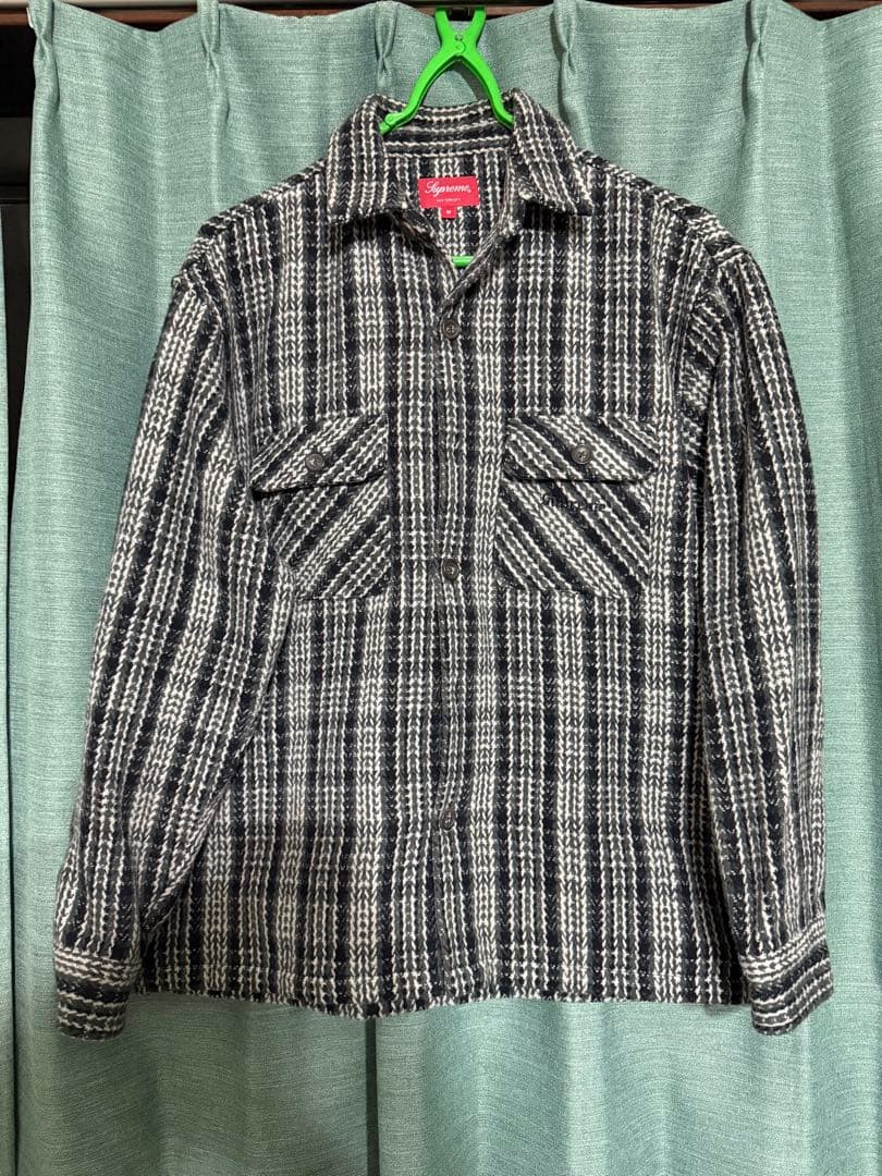 22AW supreme フランネルシャツ　シャツジャケット