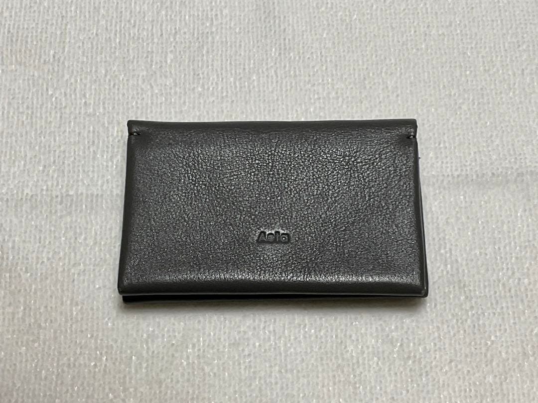 Aeta　MINI WALLET　ダークグレー