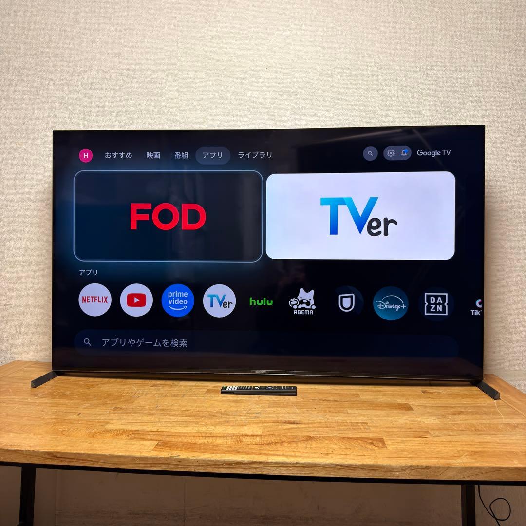 SONY 65V型 4K液晶テレビ BRAVIA XRJ-65X95J 23年製