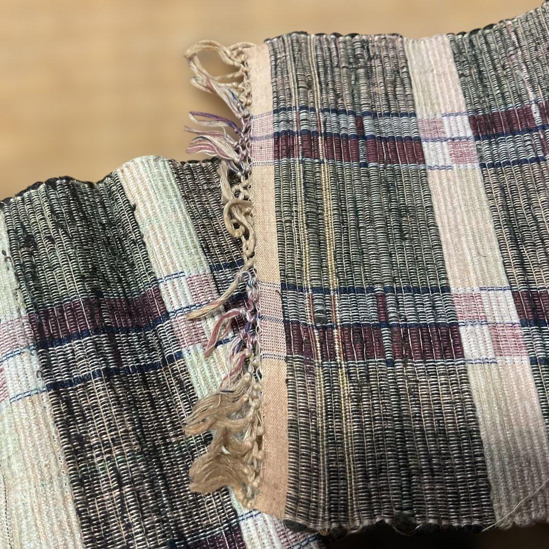 Os524 裂織 半幅帯