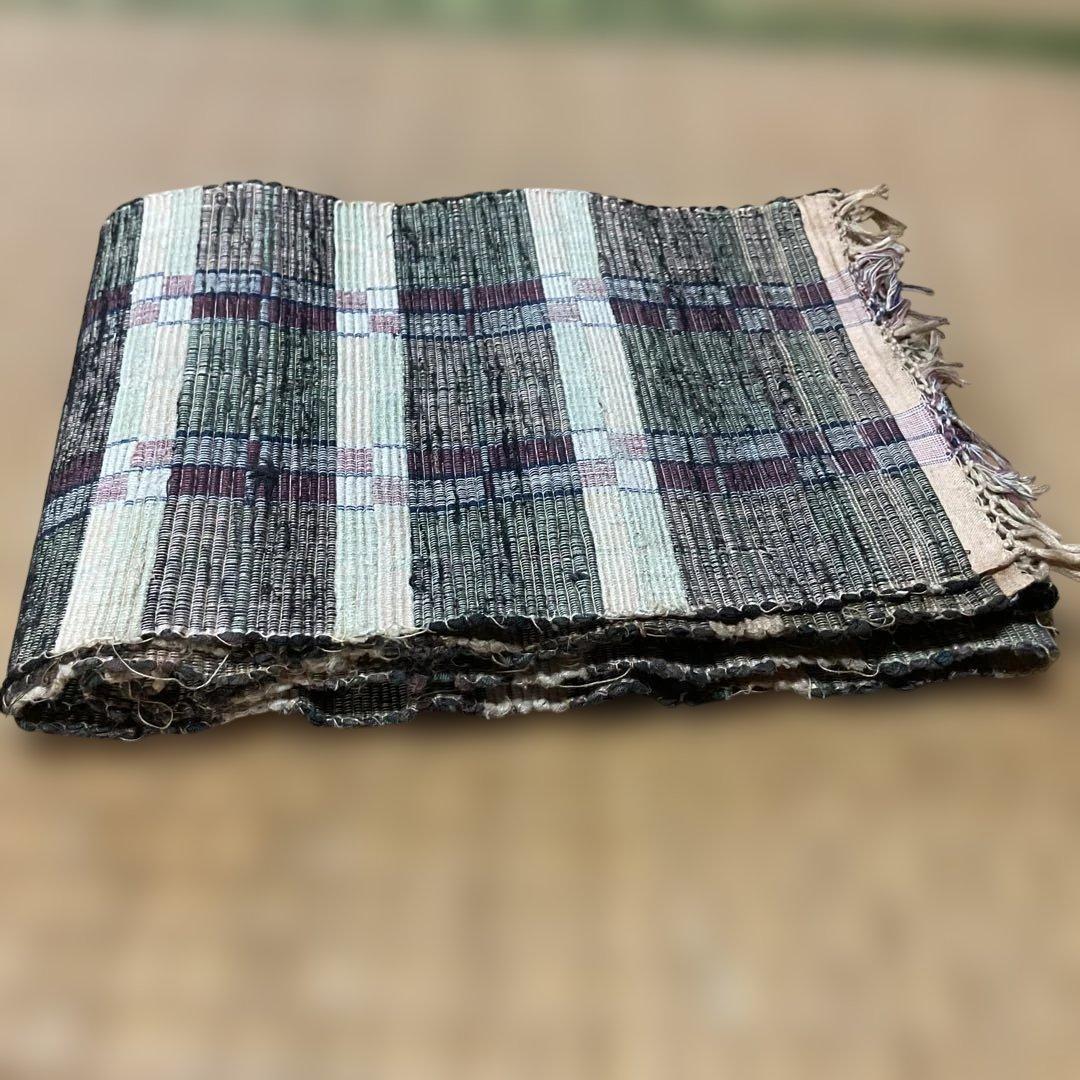 Os524 裂織 半幅帯