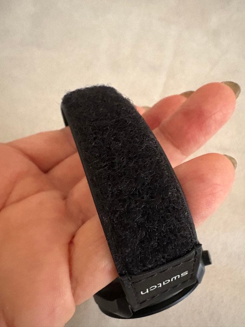 Snoopy x OMEGA x Swatch ブラック　スヌーピー　ブラック