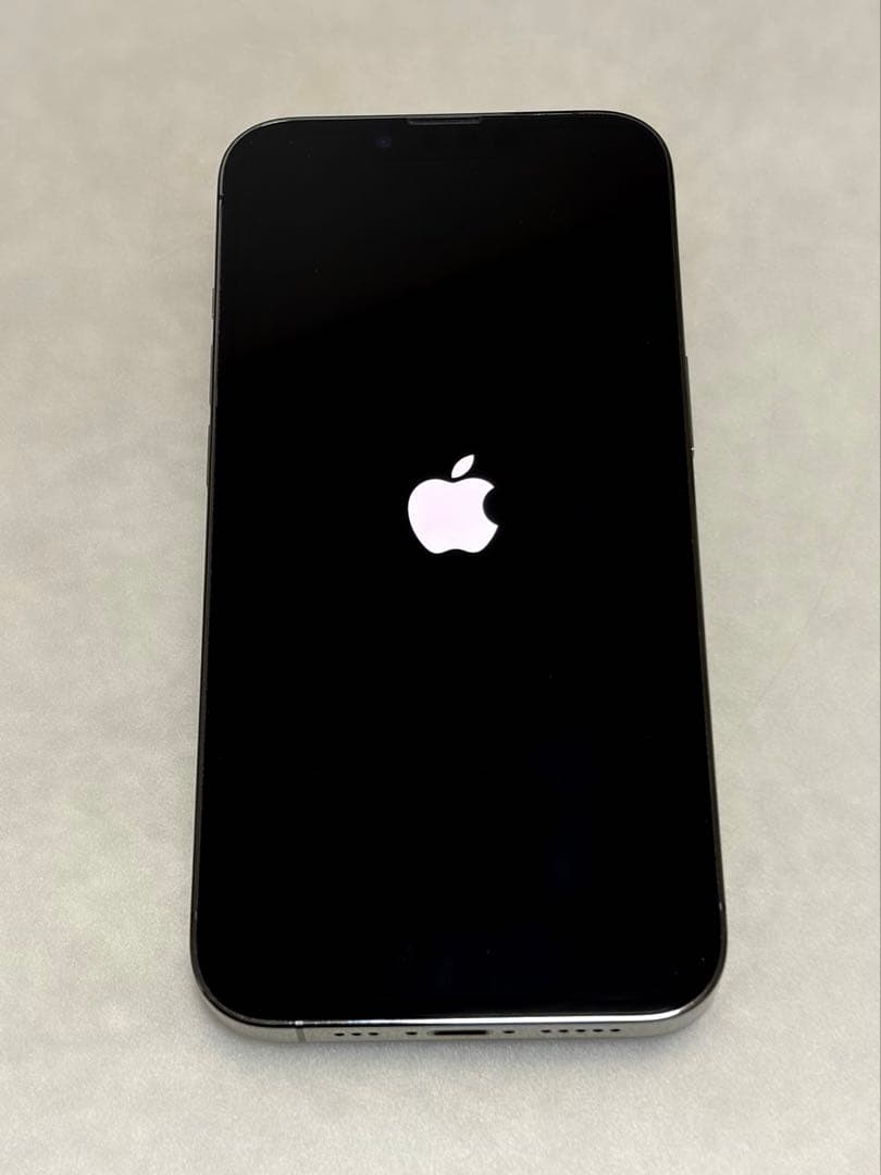 超美品 Phone13pro 256GB グラファイト黒　両面コーティング済