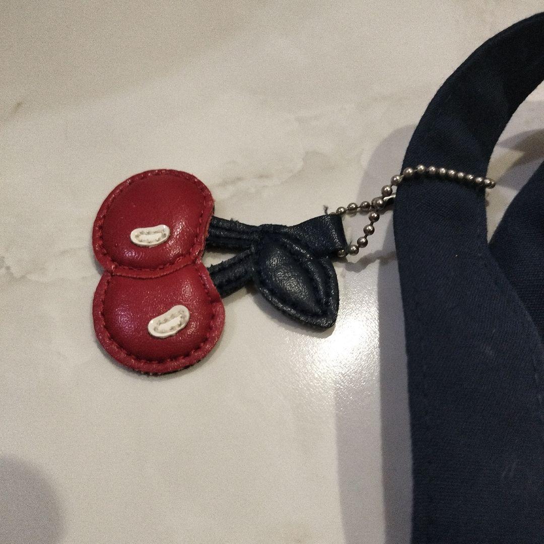 familiar チェリー柄トートバッグ（廃盤品）