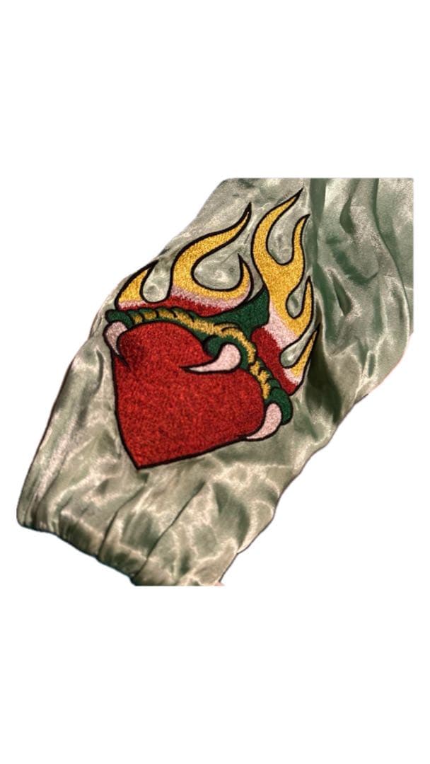 ジャケット・アウター ED Hardy vintage reversible sukajan