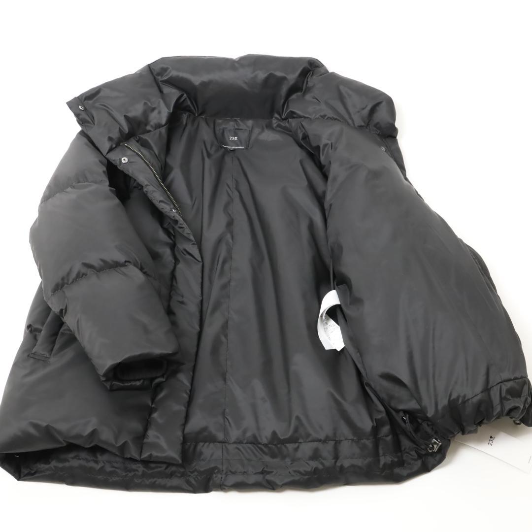 887 新品 訳23区 シレータフタ ハイネック ショート ダウンコート 32