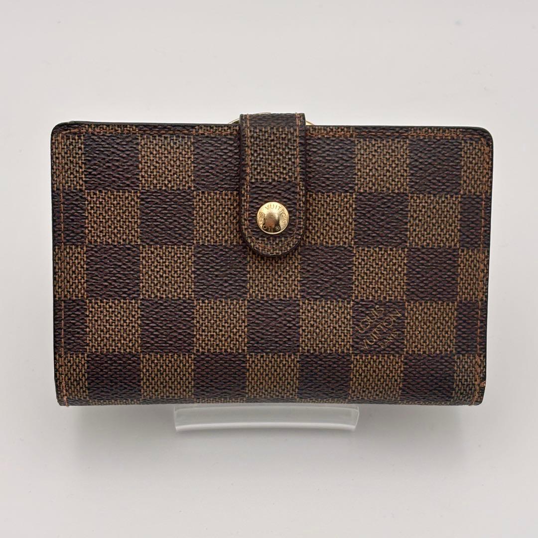ルイヴィトン　ポルトモネ　ビエ　ヴィエノワ ダミエ　二つ折り財布 がま口　正規品