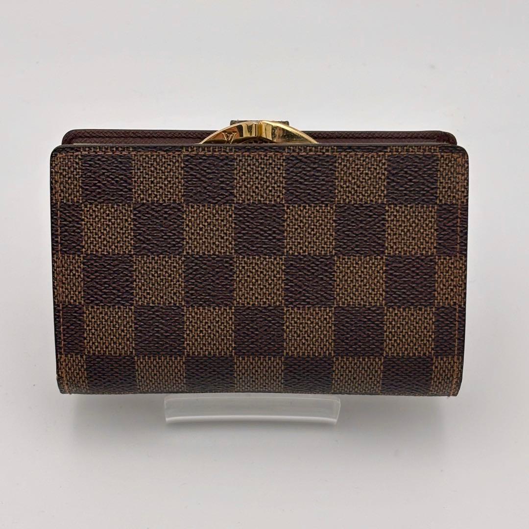 ルイヴィトン　ポルトモネ　ビエ　ヴィエノワ ダミエ　二つ折り財布 がま口　正規品