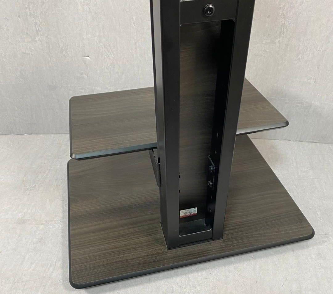 43インチ〜テレビスタンド（ハヤミ工産）キャスター付き・中古使用品