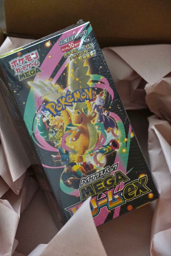 【シュリンク付き】ポケモンカード未開封MEGAドリームex 1BOX