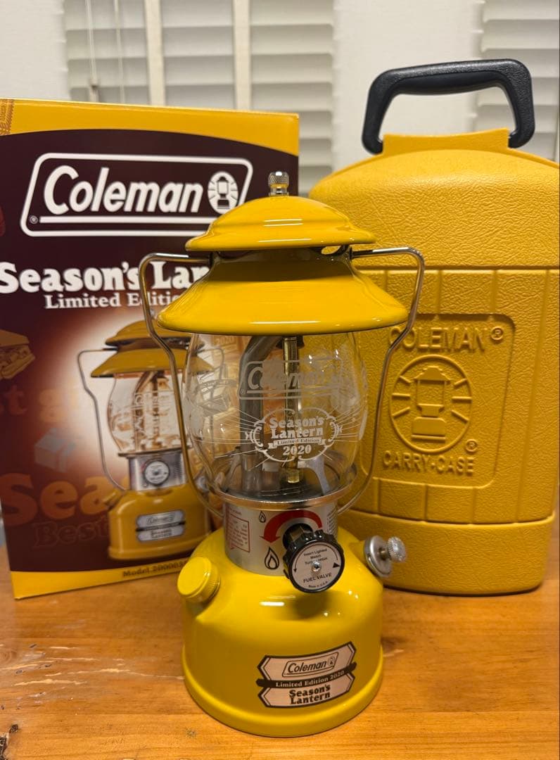 【美品】コールマン：シーズンズランタン2020（2019年9月製）