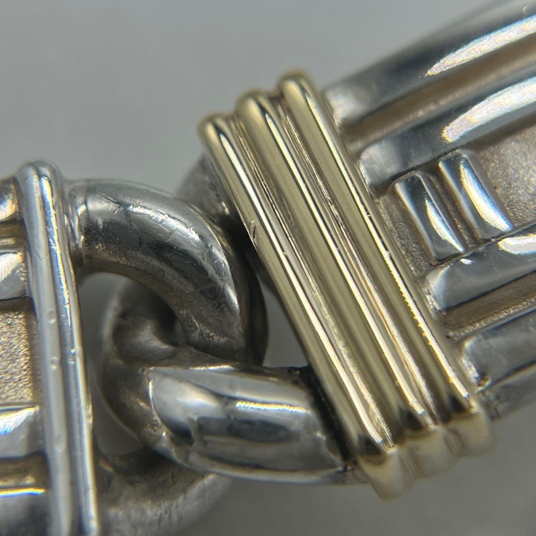 ティファニー TIFFANY&CO アトラス ID ブレスレット コンビ 希少