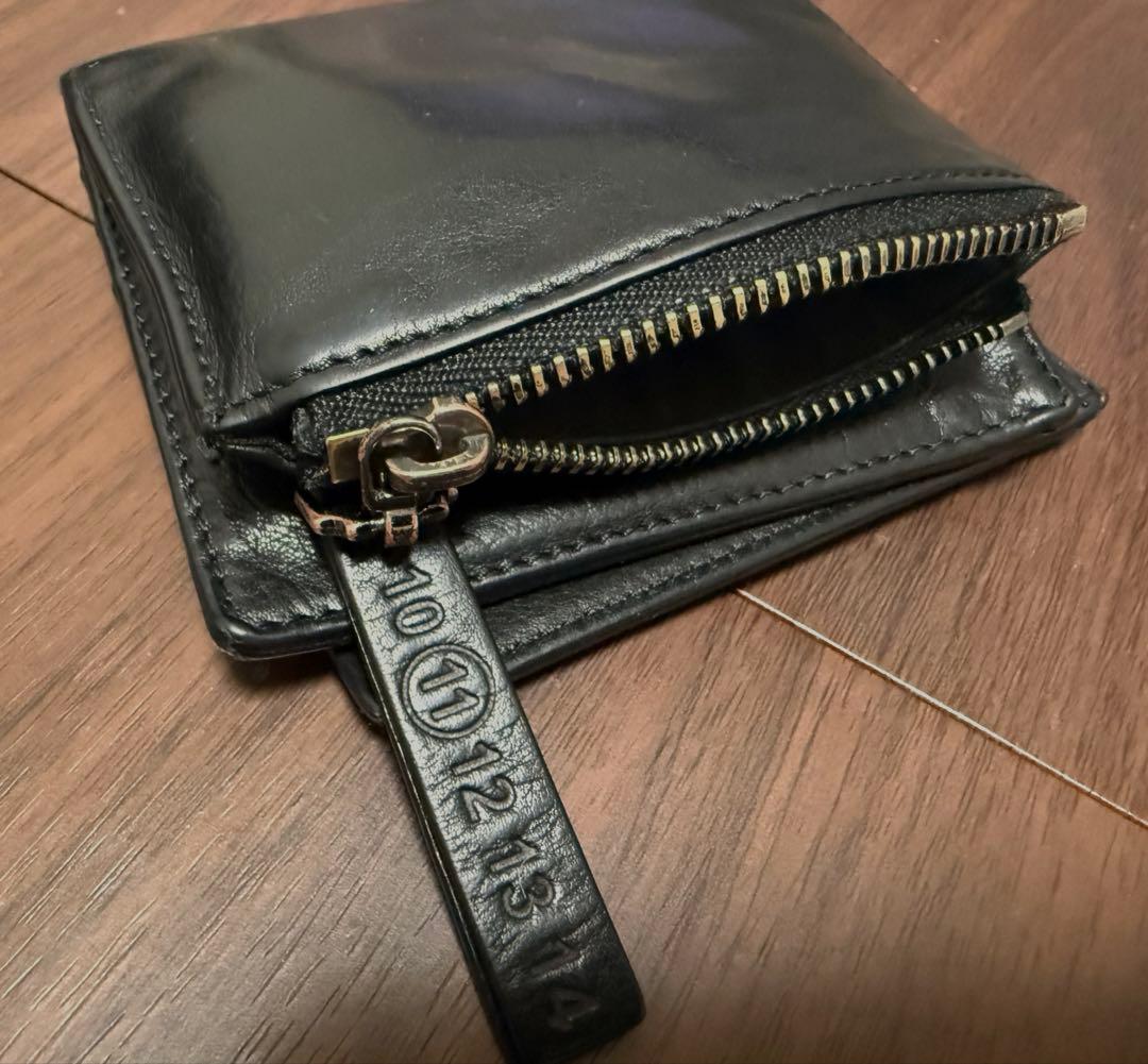 値下げ‼️Maison Margiela フォールデッドレザーウォレット　二つ折り