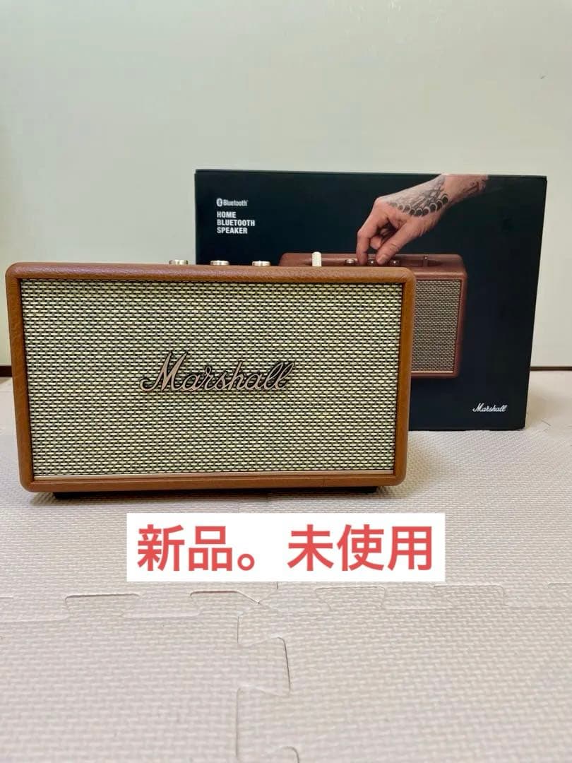 ⭕️新品。未使用⭕️Marshall スピーカー ActonⅢ ブラウン
