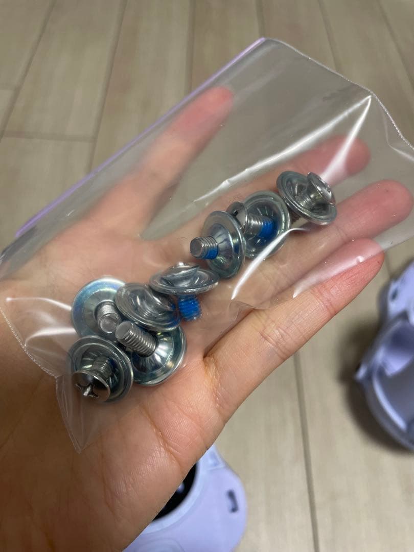 Union トリロジー　薄い　紫色　スノーボードビンディング