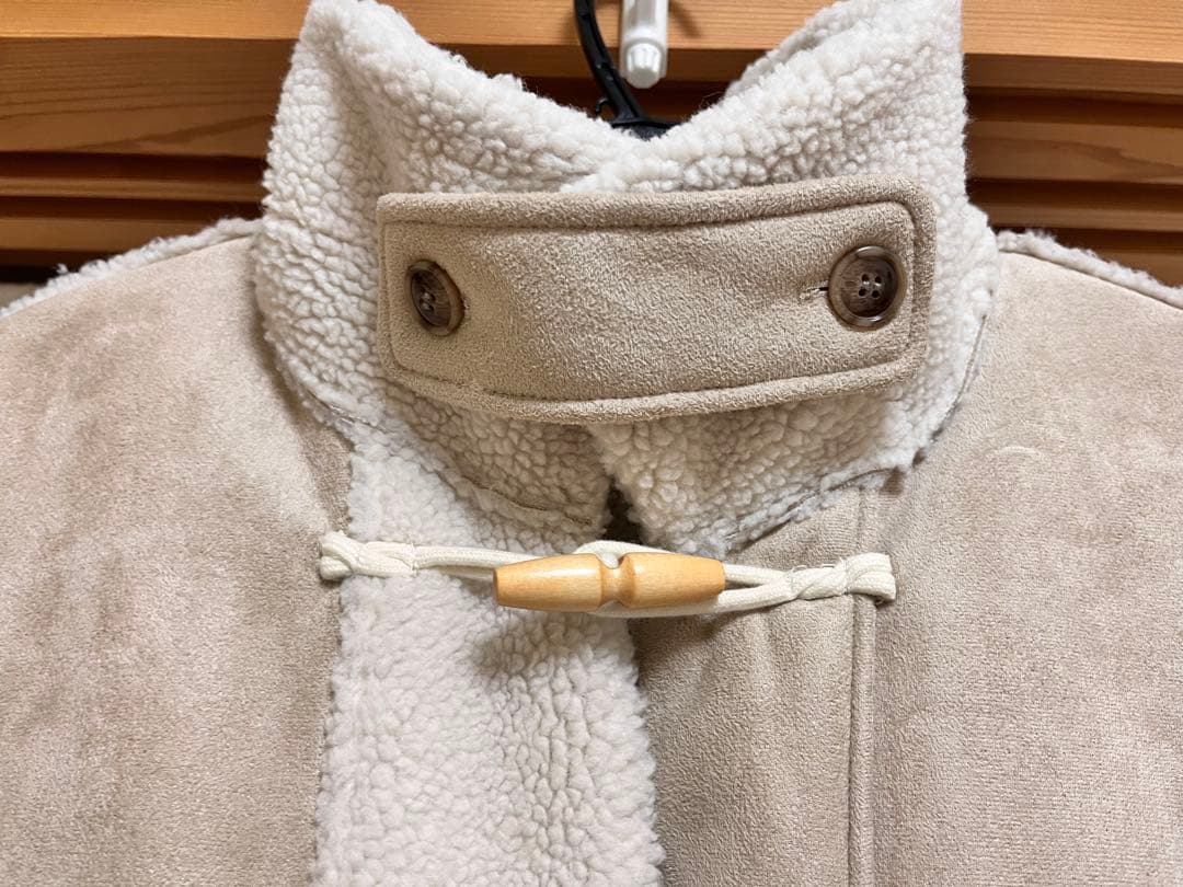 ollun きりまる OLUN ボアスエードコンビネーションコート オルン