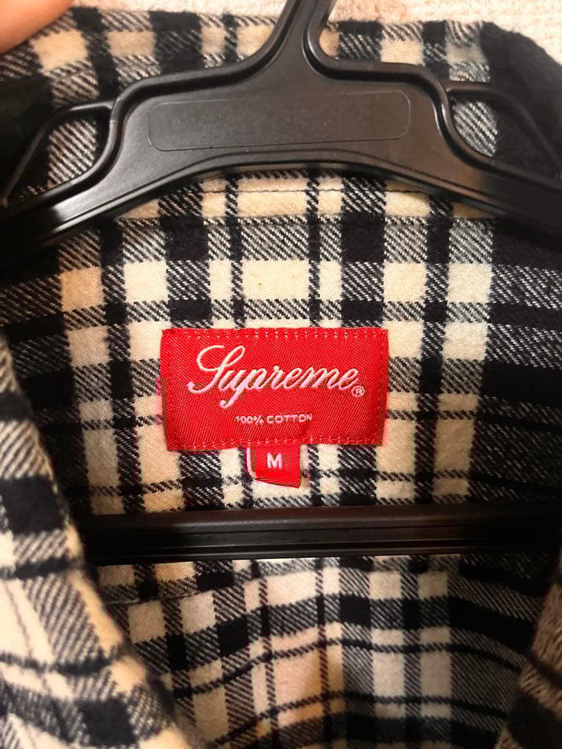 Supreme チェック柄 シャツ Mサイズ