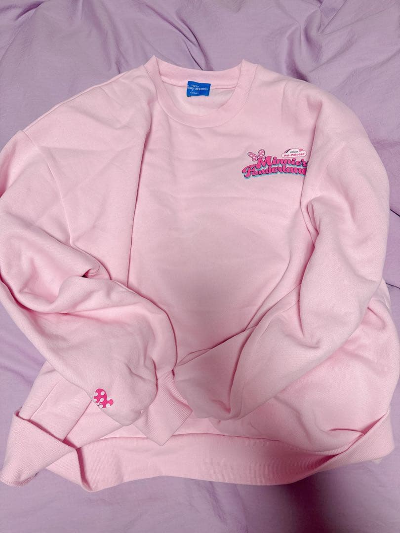 東京ディズニーランド　ミニーのファンダーランド　トレーナー