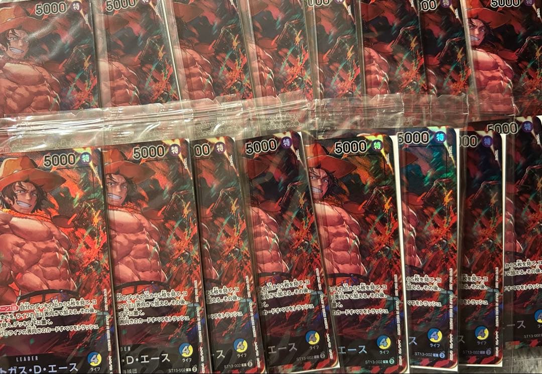 【完全未開封】セブンイレブン　ワンピースカード　プロモカード3枚　各16枚セット