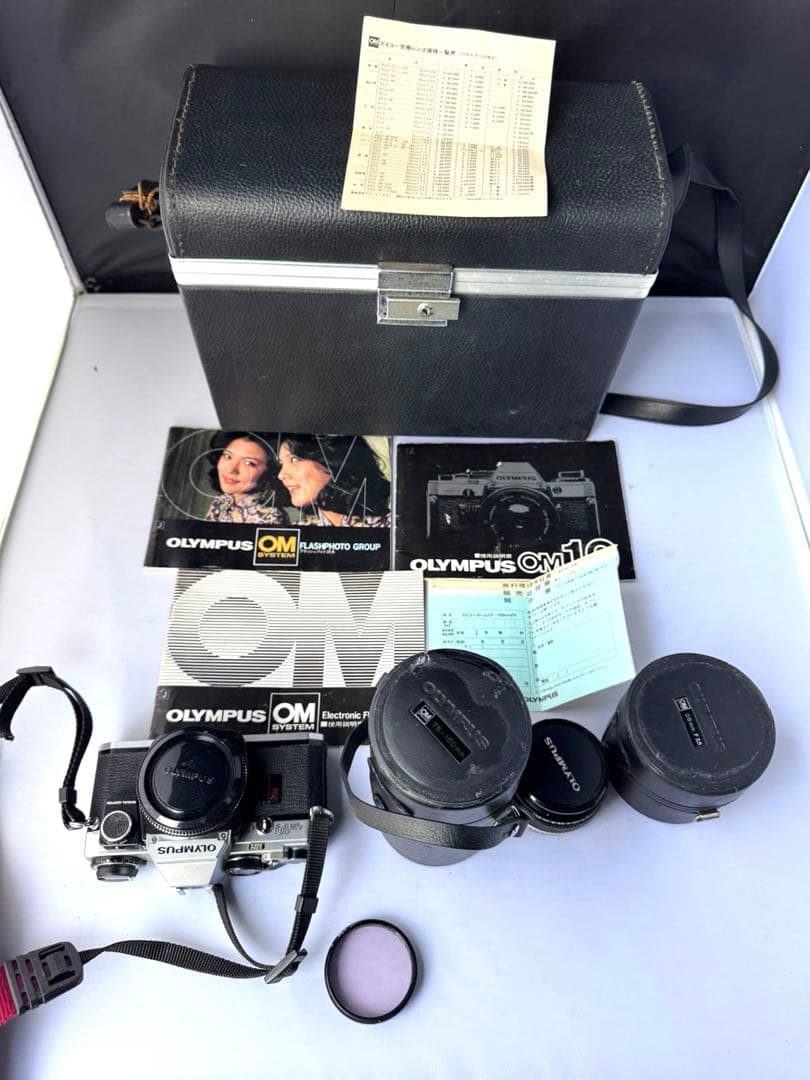 Olympus OM-10 一眼レフカメラ レンズ　3個入りセット