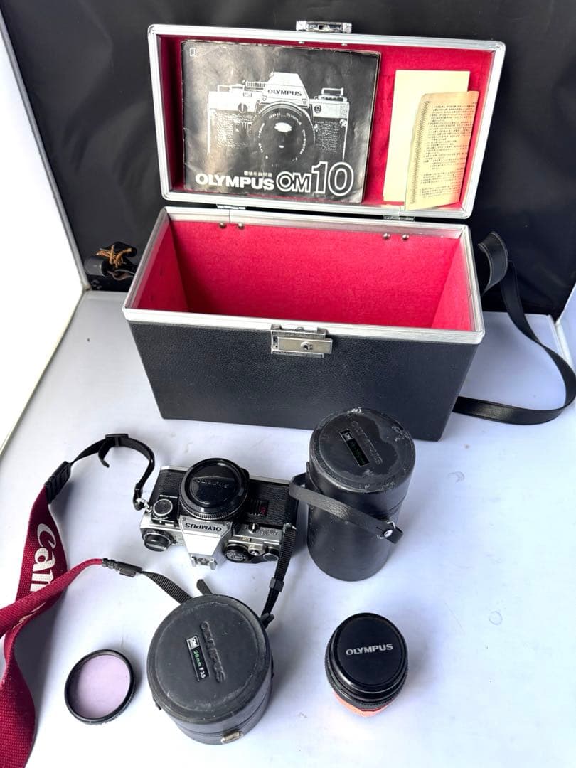 Olympus OM-10 一眼レフカメラ レンズ　3個入りセット