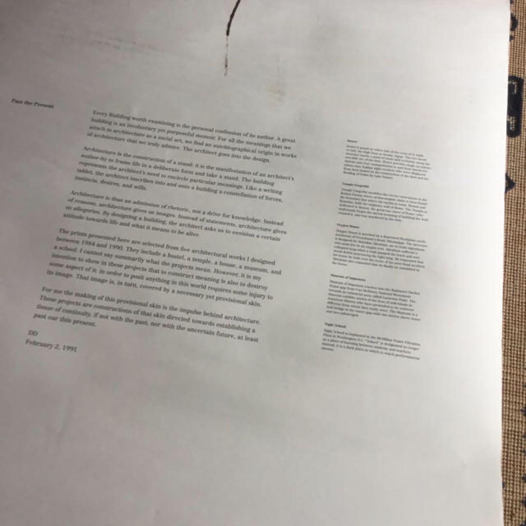 ダグラス.ダーデンPast the Present: Ten Works 限定版