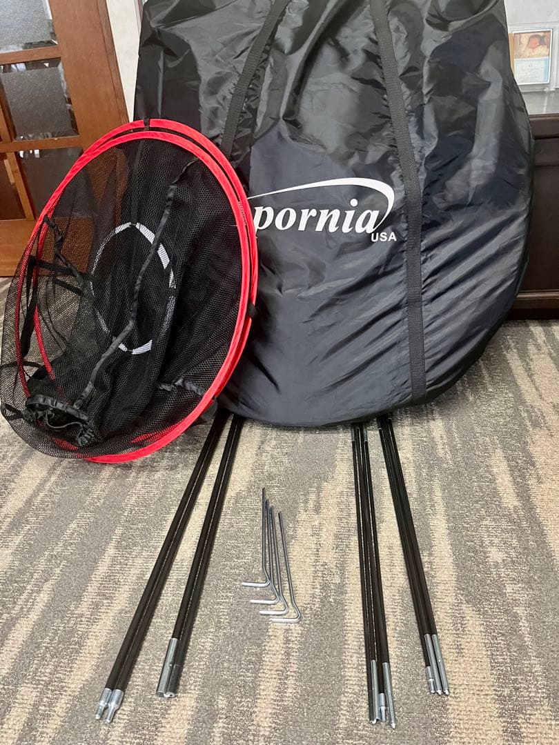 Spornia ゴルフ練習ネット ターゲット付き