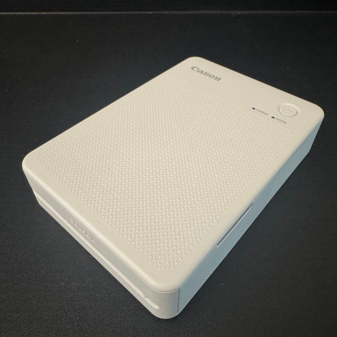 【美品】Canon SELPHY QX20 ホワイト ミニフォトプリンター