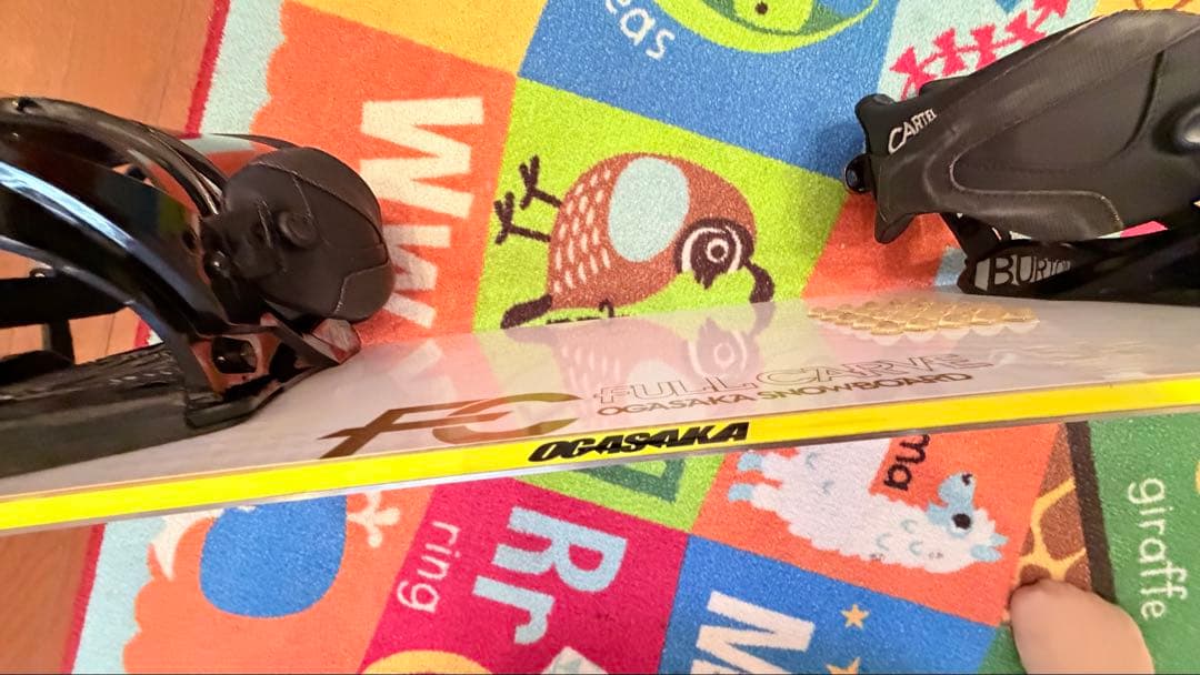 専用⭐︎OGASAKA FC154F スノーボード　BURTON バインディング付