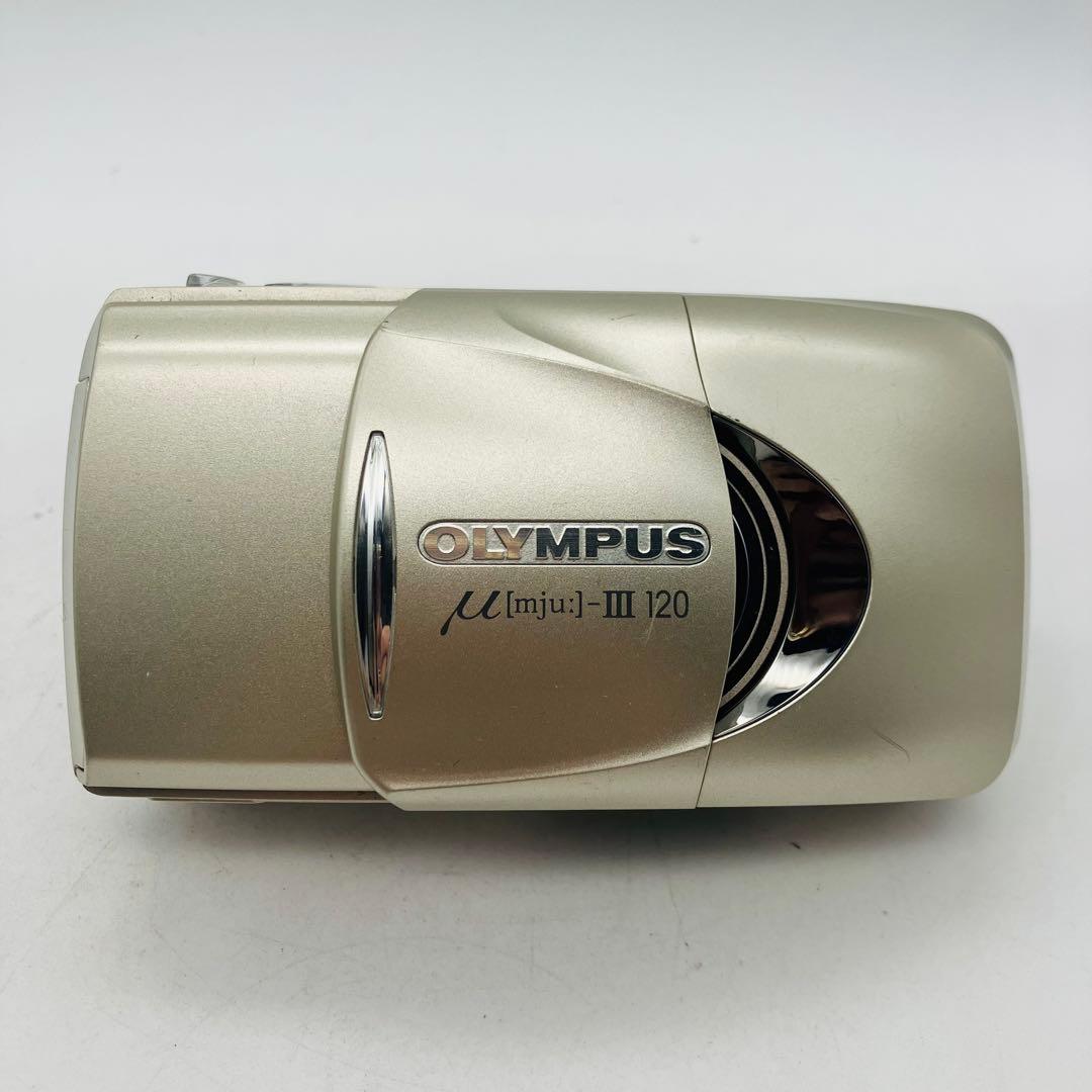 【動作確認済み】OLYMPUS μ【miu】-III 120 フィルムカメラ