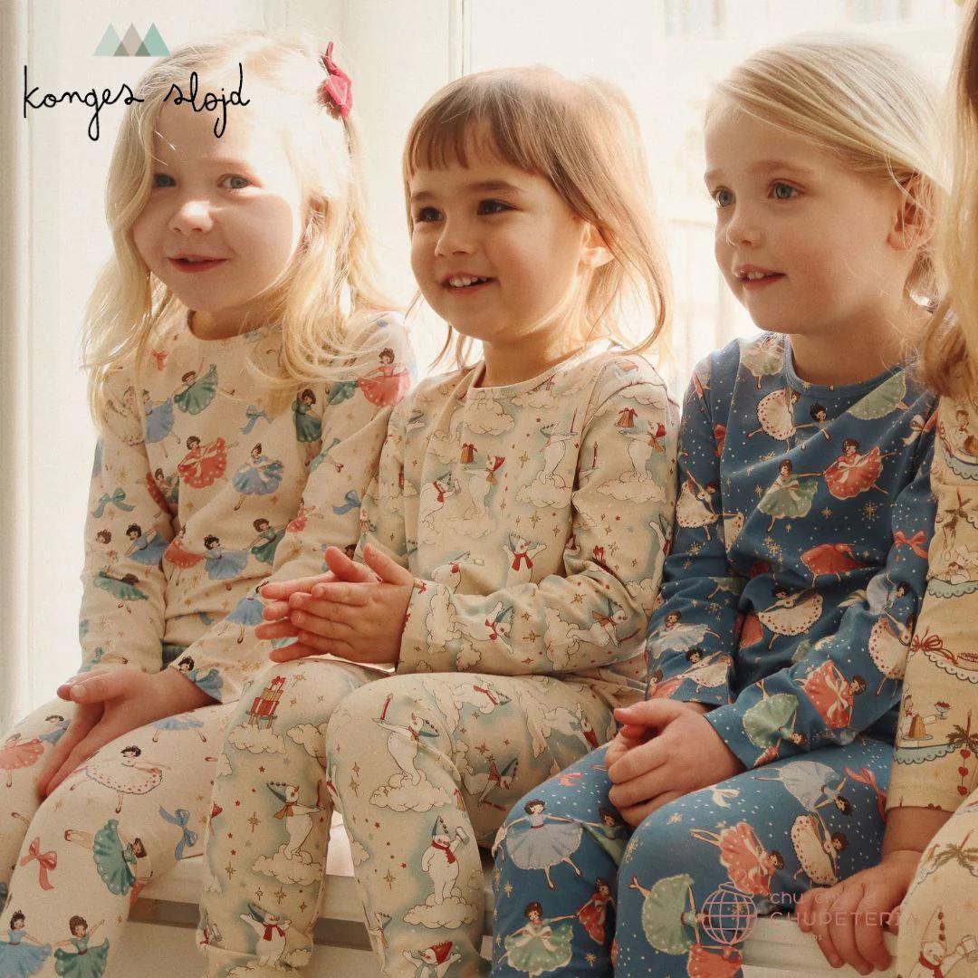 新品　コンゲススロイド　バレリーナ　セットアップ　5-6Y パジャマ　肌着