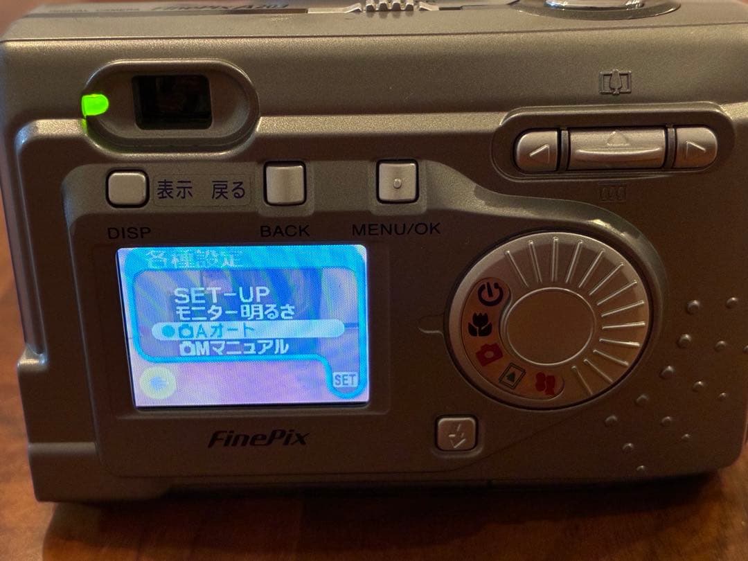 【動作確認済】FUJIFILM FinePix A203 オールドデジカメ 美品