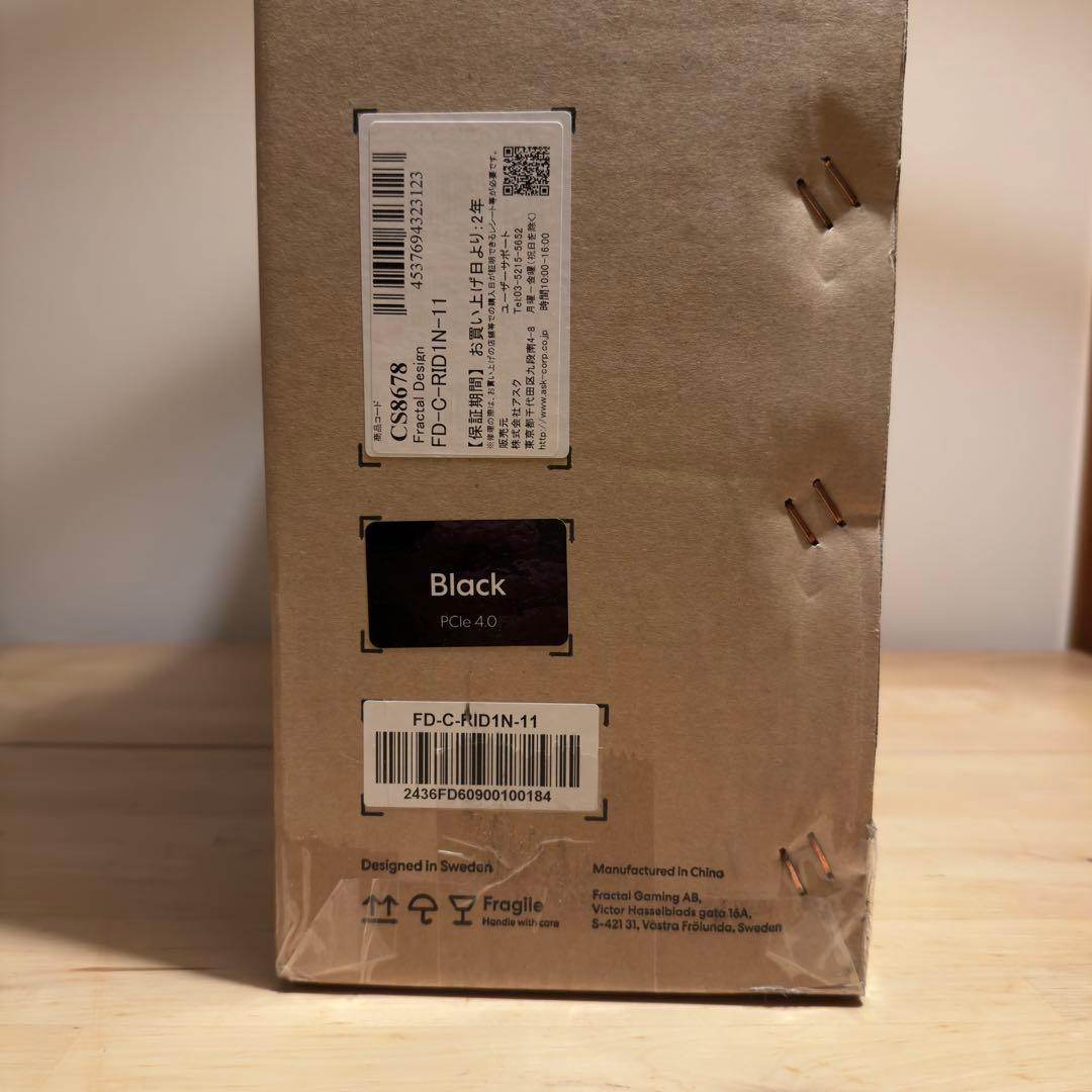 Fractal Design（フラクタルデザイン）Ridge mini-ITX用