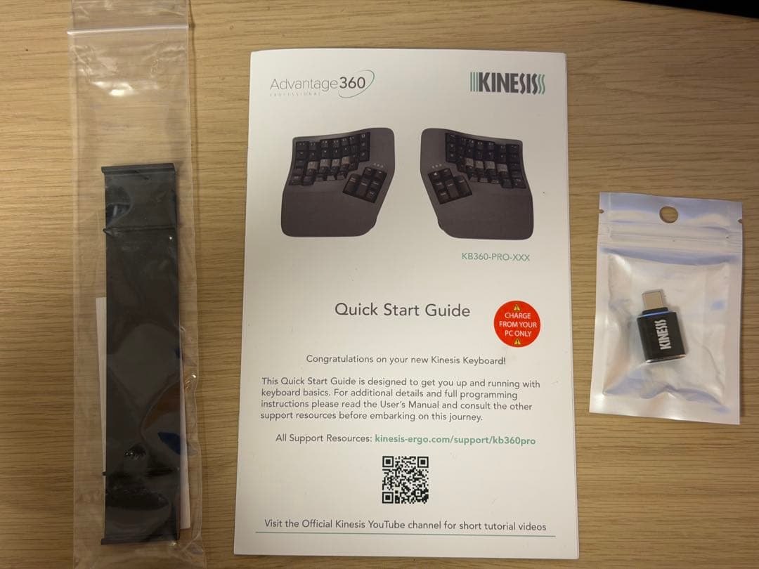 Kinesis advantage360 professional 英語配列