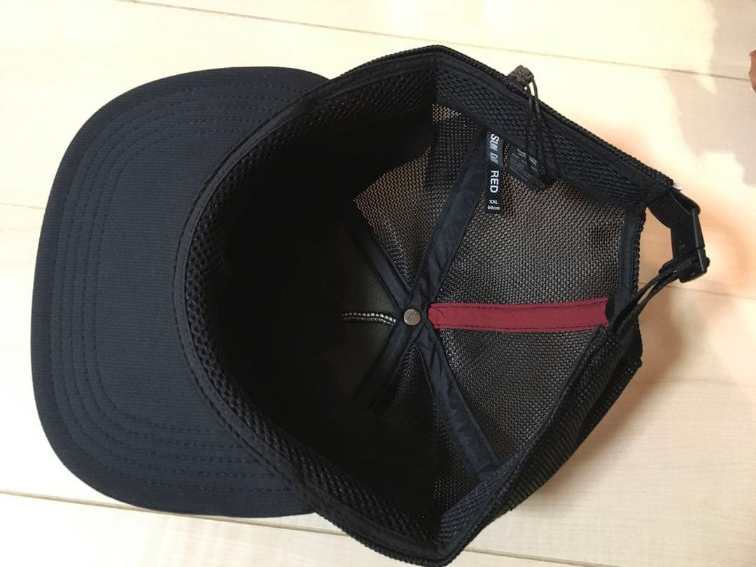 SUN DAY RED タイガーウッズ 黒 メッシュキャップ L/XL 未使用