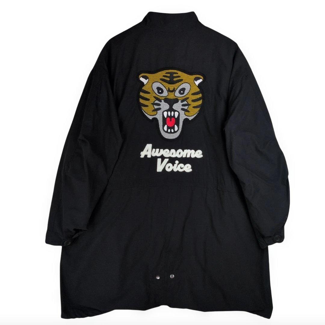 美品☆ グラニフ オーサムタイガー 3Way仕様アウター モッズコート 黒 M