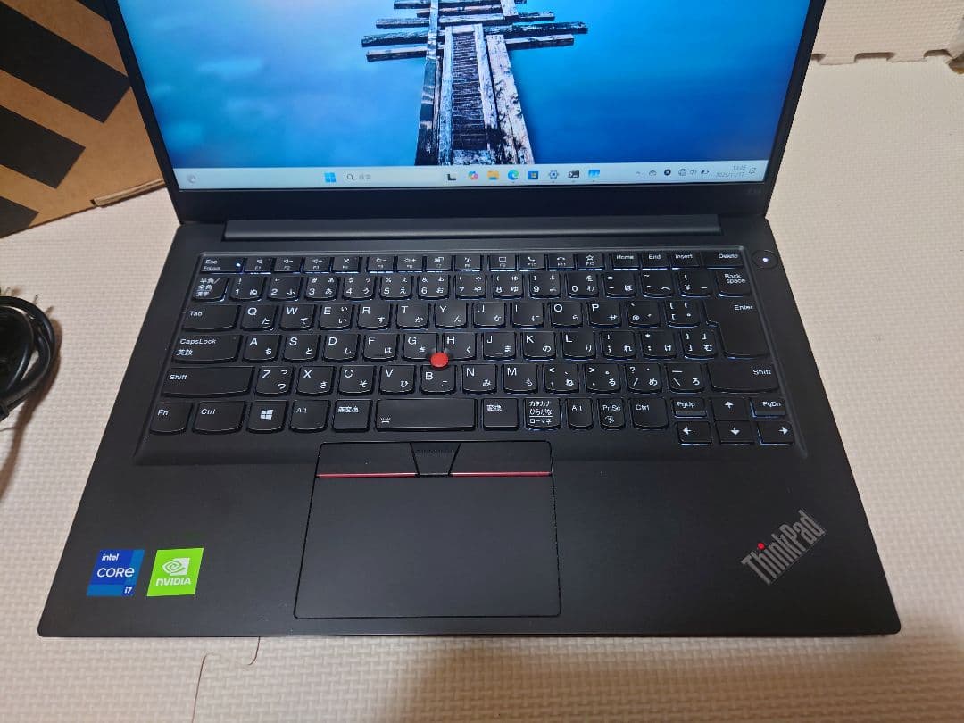 Thinkpad E14Gen2/i7-1165G7/16G/GPU有ゲーミング